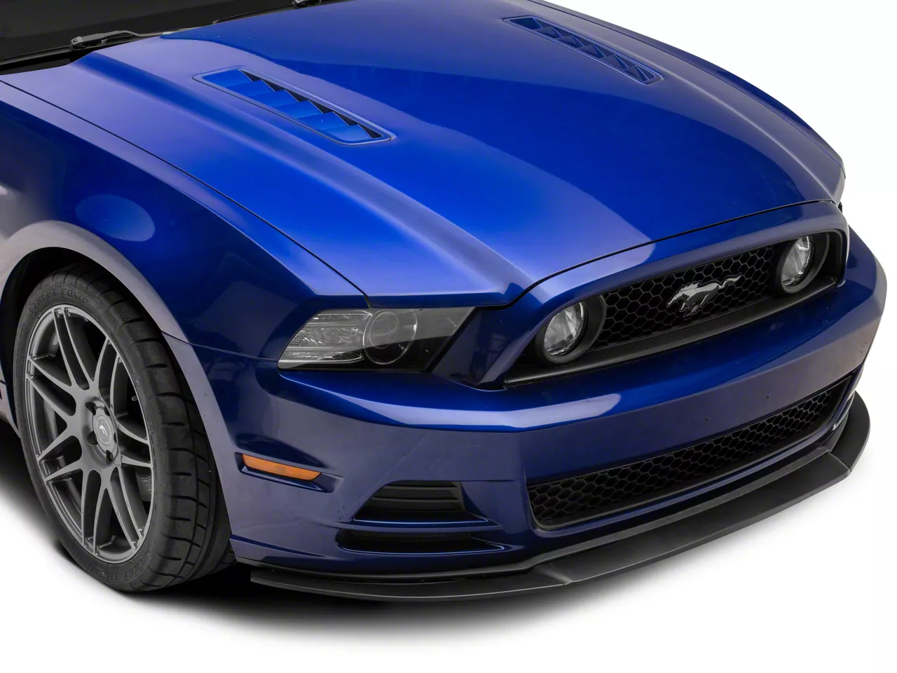モフリン SpeedForm Mustang Chin Spoiler; Matte Black 415706 (13-14