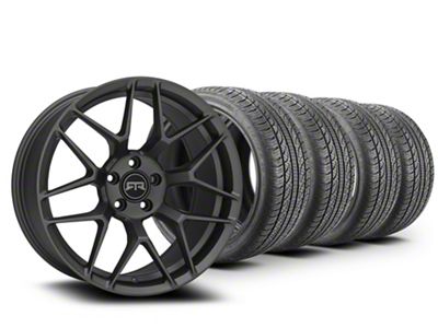 19x9.5 RTR Tech 7 Wheel & Pirelli All-Season P Zero Nero Tire Package (15-23 Mustang GT, EcoBoost, V6)