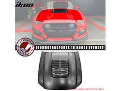 S550 GT500 Style Hood; Unpainted (10-12 Mustang GT500; 13-14 Mustang)