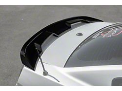 S550 GT500 Style Rear Spoiler; Glossy Black (10-14 Mustang)