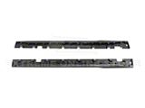 S650 Dark Horse Style Side Skirt Extensions; Matte Black (15-23 Mustang GT, EcoBoost)