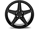 Saleen Style Gloss Black Wheel; 18x9 (10-14 Mustang GT w/o Performance Pack, V6)