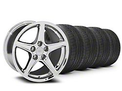 17x9 Saleen Style Wheel & Toyo All-Season Extensa HP II Tire Package (99-04 Mustang)