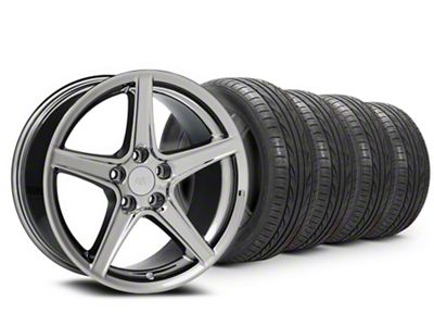 18x9 Saleen Style Wheel & Lionhart All-Season LH-503 Tire Package (94-98 Mustang)