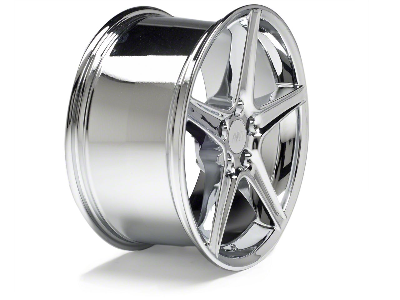 Mustang Saleen Style Chrome Wheel; 19x8.5; 30mm Offset (10