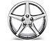 Saleen Style Chrome Wheel and Falken Azenis FK510 Performance Tire Kit; 18x9 (94-98 Mustang)