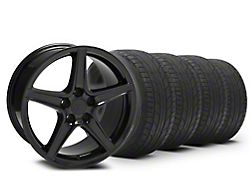 18x9 Saleen Style Wheel & NITTO High Performance NT555 G2 Tire Package (05-09 Mustang GT, V6)