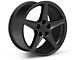 Saleen Style Matte Black Wheel; 18x9 (99-04 Mustang)