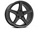 Saleen Style Matte Black Wheel and Falken Azenis FK510 Performance Tire Kit; 18x9 (99-04 Mustang)