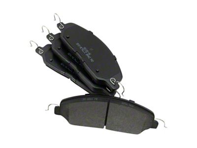 Semi-Metallic Brake Pads; Front Pair (05-14 Mustang GT w/o Performance Pack, V6)