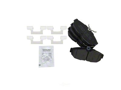 Semi-Metallic Brake Pads; Rear Pair (05-14 Mustang, Excluding 13-14 GT500)