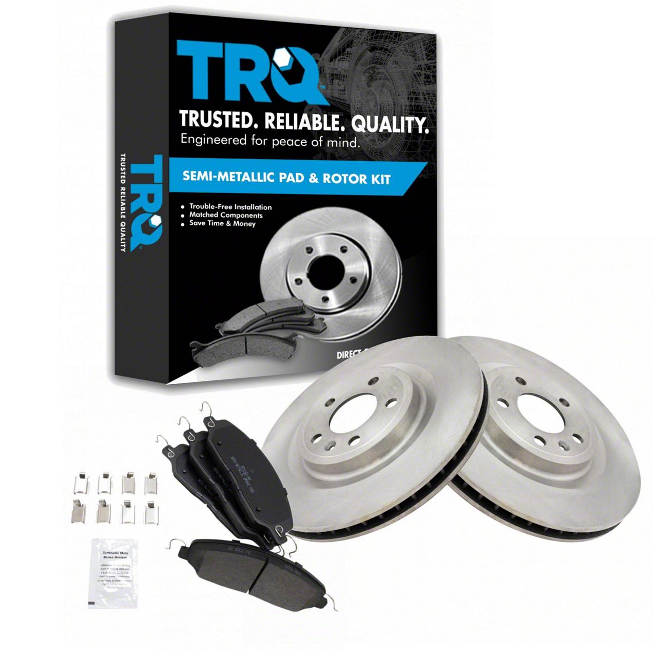 NICHE Rear Brake Rotor Pad Kit For Kawasaki KLX250 43082