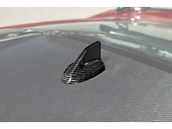 Shark Fin Antenna Cover; Carbon Fiber (24-26 Mustang Fastback)