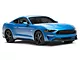 Shark Style Upper Grille with 3D LED Turn Signals; Matte Black (18-23 Mustang GT, EcoBoost)