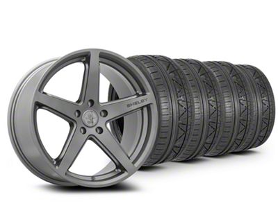 19x9.5 Shelby SB201 Wheel & NITTO High Performance INVO Tire Package (15-23 Mustang GT, EcoBoost, V6)