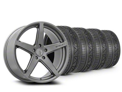 20x9.5 Shelby SB201 Wheel & NITTO High Performance INVO Tire Package (15-23 Mustang GT, EcoBoost, V6)
