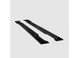 Side Skirt Splitter Set; Straight Faded (13-14 Mustang GT)