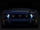 Signature Series Sequential Light Bar Projector Headlights; Black Housing; Clear Lens (13-14 Mustang w/ Factory HID Headlights)
