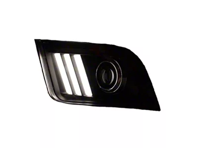 Signature Series Version 2 Projector Headlights; Black Housing; Clear Lens (05-09 Mustang w/ Factory Halogen Headlights, Excluding GT500)