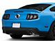 2018 Style Sequential LED Tail Lights; Gloss Black Housing; Smoked Lens (10-12 Mustang)