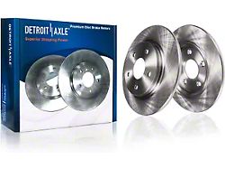 Solid Rotors; Rear Pair (94-04 Mustang GT, V6)