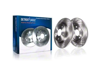 Solid Rotors; Rear Pair (94-04 Mustang GT, V6)