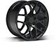 Staggered AMR Black Wheel and Falken Azenis FK510 Performance Tire Kit; 20x8.5 (15-23 Mustang GT, EcoBoost, V6)