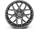 Staggered AMR Charcoal 4-Wheel Kit; 18x9/10 (10-14 Mustang, Excluding 13-14 GT500)