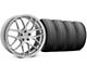 Staggered AMR Silver Wheel and Falken Azenis FK510 Performance Tire Kit; 20x8.5/10 (05-14 Mustang)