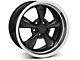 Staggered Bullitt Black Wheel and Falken Azenis FK510 Performance Tire Kit; 18x9/10 (99-04 Mustang)