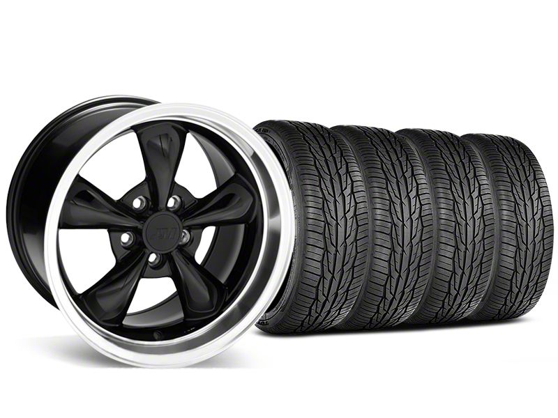 Copperhead Mustang Bullitt Style Gloss Black Machined Wheel Copperhead Mustang Bullitt Style Gloss Black Machined Wheel