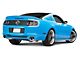 Staggered Deep Dish Bullitt Gloss Black 4-Wheel Kit; 20x8.5/10 (2010 Mustang GT; 10-14 Mustang V6)