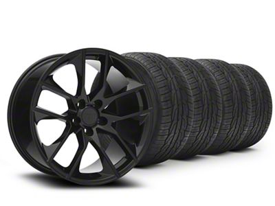 19x8.5 Magnetic Style Wheel & Toyo All-Season Extensa HP II Tire Package (15-23 Mustang GT, EcoBoost, V6)