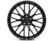 Staggered Performance Pack Style Black Wheel and Falken Azenis FK510 Performance Tire Kit; 20x8.5/10 (15-23 Mustang GT, EcoBoost, V6)