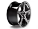 Staggered Saleen Style Black Chrome Wheel and Falken Azenis FK510 Performance Tire Kit; 18x9/10 (99-04 Mustang)