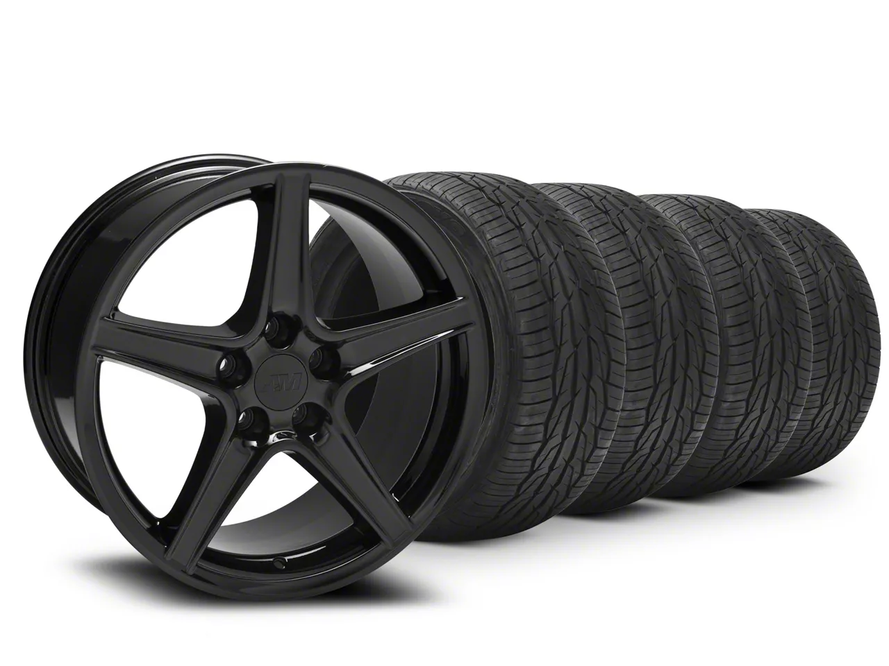Mustang 19x9.5 RTR Tech 7 Wheel & Sumitomo High Performance