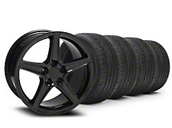 18x10 Saleen Style Wheel & Toyo All-Season Extensa HP II Tire Package (05-14 Mustang GT w/o Performance Pack, V6)