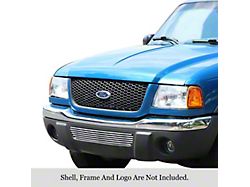 Stainless Steel Billet Upper Grille; Polished (99-04 Mustang, Excluding Cobra)