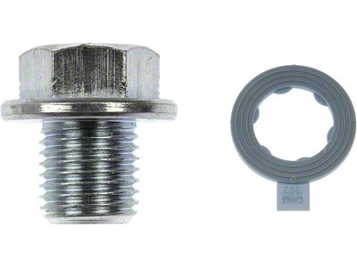 Standard Engine Oil Pan Drain Plug; M14-1.50; Head Size 17mm (1979 2.3L, 2.8L Mustang)