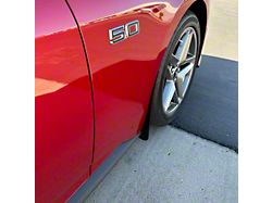 Standard Rock Guards; Front Only (24-25 Mustang)