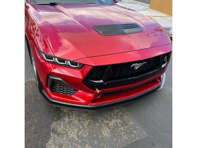 Standard Splitter Extension; 1-Inch Overhang (24-25 Mustang GT w/o Performance Pack, EcoBoost)