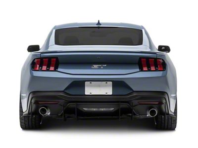 Stealth Diffuser; Full 3-Piece (2024 Mustang GT & EcoBoost w/ Active Exhaust)