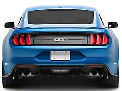 Stealth Diffuser; Full 3-Piece; Black (18-23 Mustang GT)