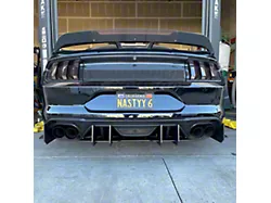 Stealth Diffuser; Main Center (18-23 Mustang GT)