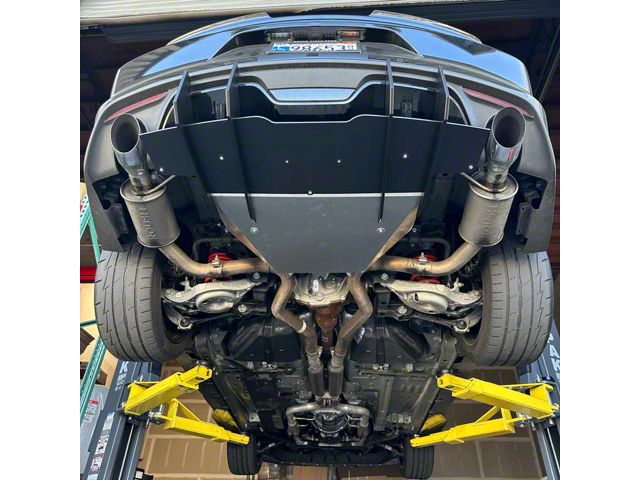 Mustang Stealth Diffuser; Main Center (15-17 Mustang GT Premium ...