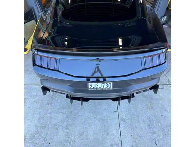 Stealth Diffuser; Main Center (24-25 Mustang GT & EcoBoost w/ Active Exhaust)
