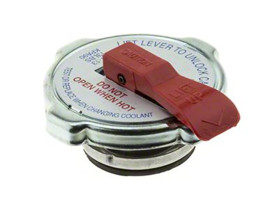 Steel Safety Lever Radiator Cap (79-83 Mustang)