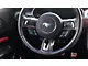 Steering Wheel Accent Trim; Raw Carbon Fiber (15-23 Mustang)