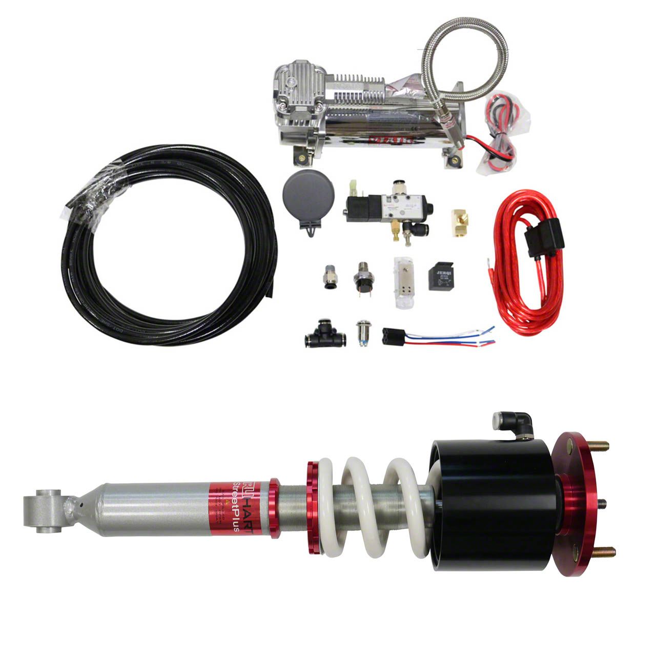 【SPERONE】Real B3 Overfit Mustang Mustang StreetPlus Coil-Over Kit with Front Air Cups and