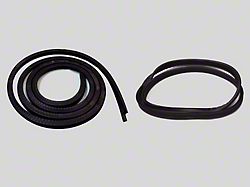 Sunroof Weatherstrip; On Glass and On Body (79-93 Mustang Coupe)